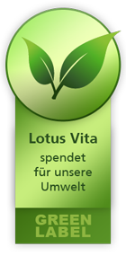 Lotus Vita spendet für unsere Umwelt.